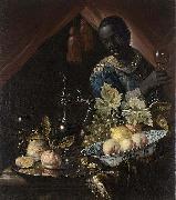 Juriaen van Streeck Still life with peaches and a lemon USA oil painting reproduction